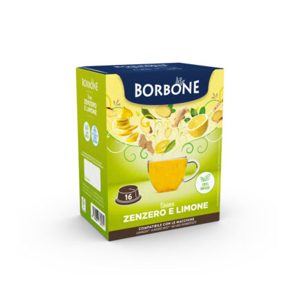 16 капсули Borbone за билков чай с джинджифил и лимон
