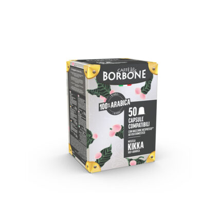Borbone Kikka 100% Arabica за nespresso пластмасови 50бр