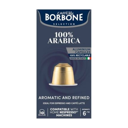 Borbone 100% Arabica за nespreso алуминиеви 10бр