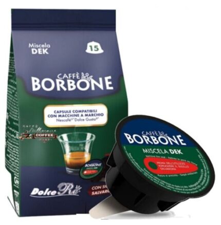 Borbone Dek 15 бр. съвместими с Dolce Gusto