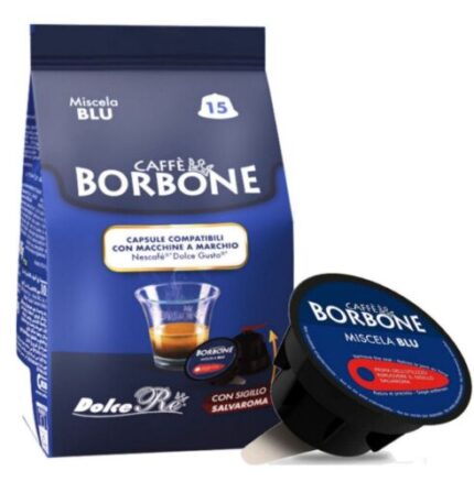 Dolce Gusto съвместими капсули BORBONE BLU 15бр.